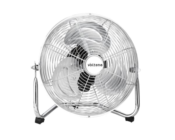 VOLTENO GULVVIFTE SIRKULATOR KROM 100W / 45cm