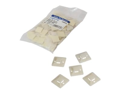 LogiLink KAB0042, Beige, ABS synthetics, 100 styck, 20 mm, 20 mm, 70 g