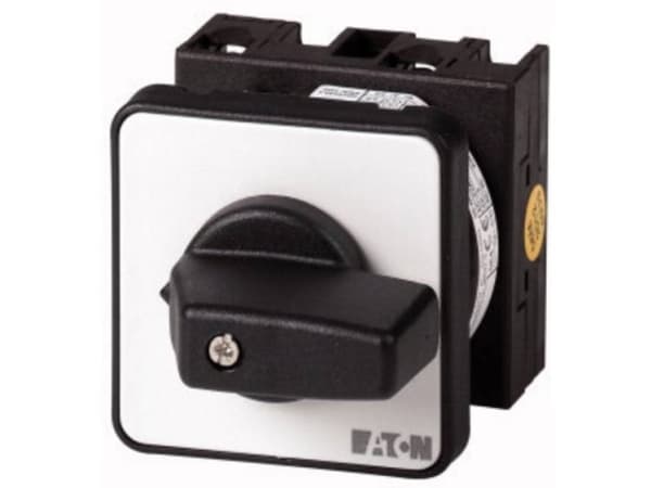 Eaton T0-2-8900/E sähkökytkin Vipukytkin 3P Musta, Valkoinen