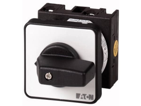 Eaton T0-2-8900/E sähkökytkin Vipukytkin 3P Musta, Valkoinen