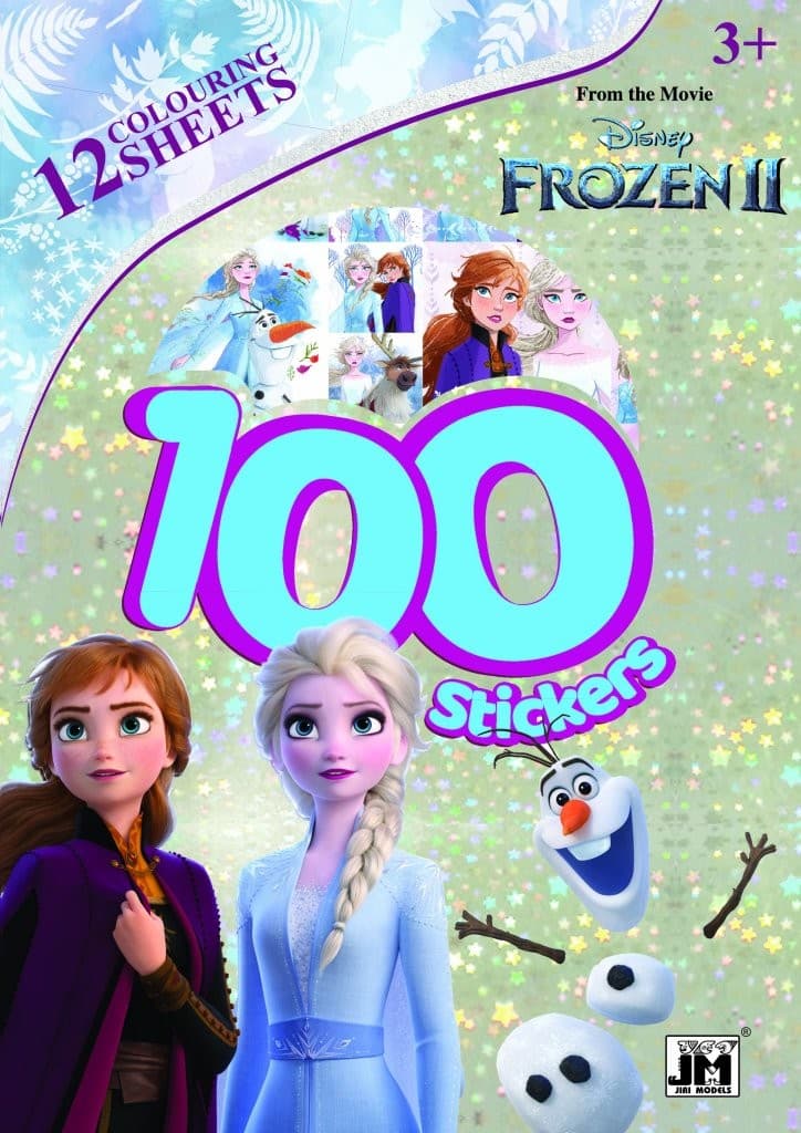 Frost 2 klistermärkebok 100 st