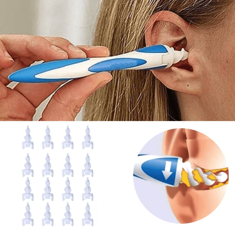 Smart Swab Öronrensare med Spiral
