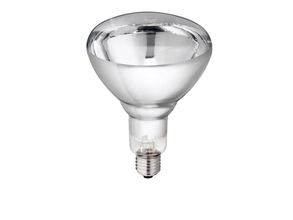 Philips 57523425, 250 W, Lyspære, 5000 timer, Hvit, Glass, 230 - 250 V