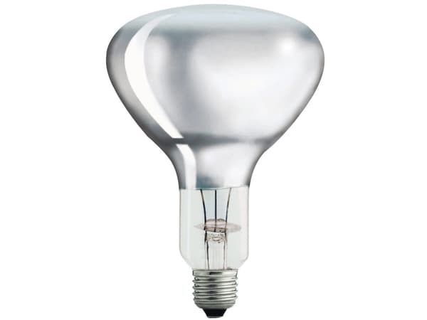 Philips 57523425, 250 W, Lyspære, 5000 timer, Hvit, Glass, 230 - 250 V