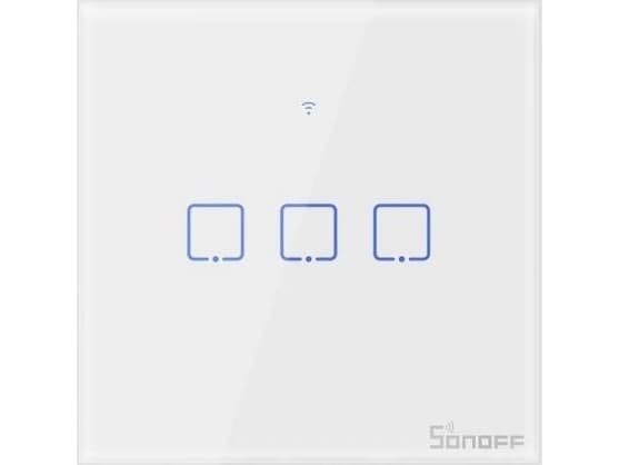 Smart Switch WiFi + RF 433 Sonoff T1 EU TX (3-channel)