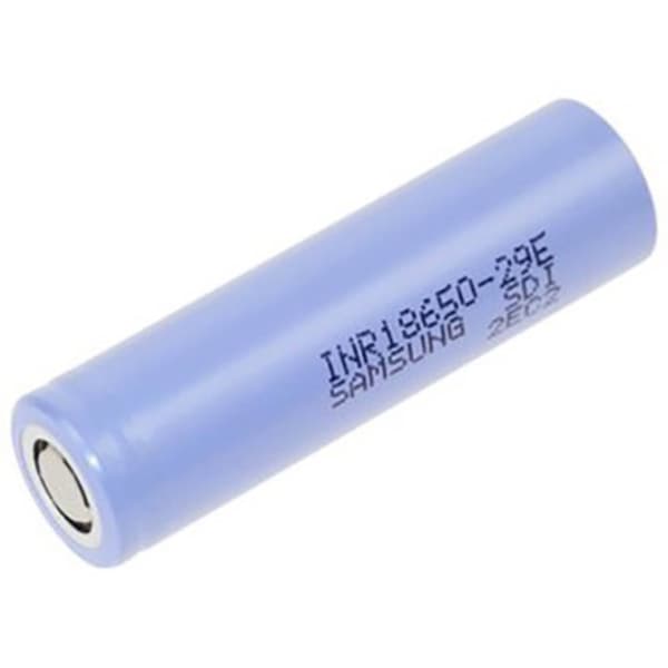 Samsung INR18650-29E Specialbatteri laddbart 18650 Flat-Top, högtemperaturkapabel Li-Ion 3.6 V 2900 mAh