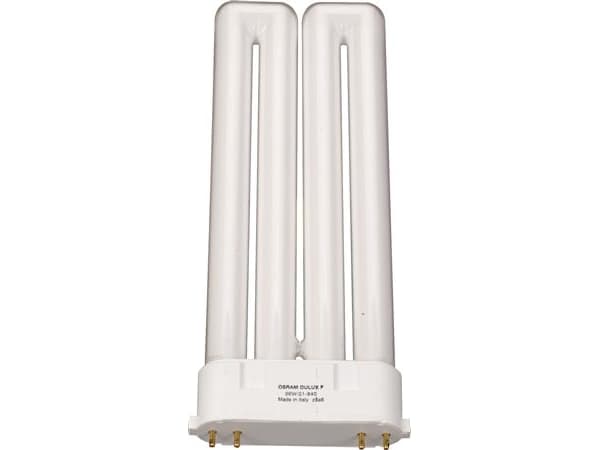 OSRAM DULUX F - Ej inbyggt kompakt lysrör - form: T16 - 2G10 - 24 W - klass G - svalt vitt ljus - 4000 K