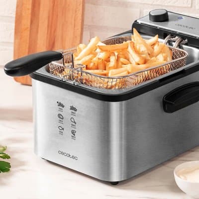 Fritös Cecotec CleanFry Infinity 3000 3 L 2400W Rostfritt stål