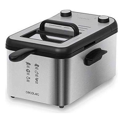 Fritös Cecotec CleanFry Infinity 3000 3 L 2400W Svart Rostfritt stål