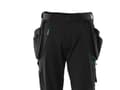 Miniatyrbilde 5 av 5: Mascot håndværkershorts C48 - Advanced sort m/aftagelige cordura hængelommer 17149-311-09