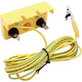 Miniatyrbild 3 av 4: Quadrios ESD-jordningsbox 3.00 m Jack, Tryckknapp 10 mm