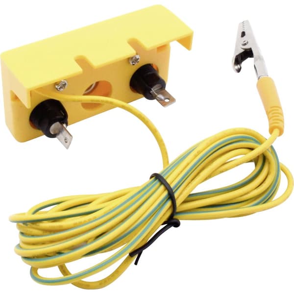 Quadrios ESD-jordningsbox 3.00 m Jack, Tryckknapp 10 mm