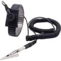 Miniatyrbild 3 av 4: Quadrios ESD-handledsband Svart Tryckknapp 10 mm
