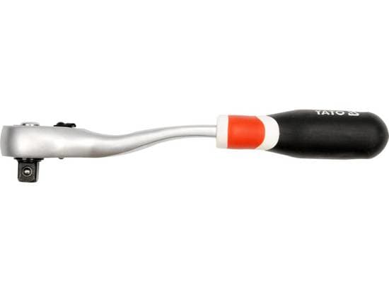 Yato YT-0732, Krom-vanadium-stål, 12.7 mm, Sort, Rød, Rustfrit stål, Sort, Rød, 1/2"