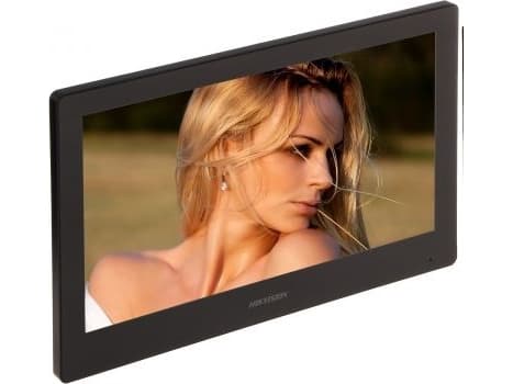 Hikvision Digital Technology DS-KH8520-WTE1, 25,6 cm (10,1"), TFT, 1024 x 600 piksler, Kapasitiv, Sort, Acrylonitrilbutadienstyren