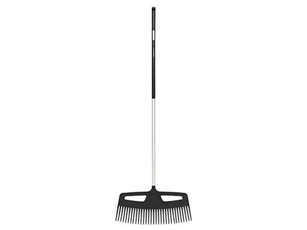 Fiskars Xact, Løvrake, Sort, Rustfritt stål, Aluminium, Sort, Rustfritt stål, 1 stykker, 176,5 cm