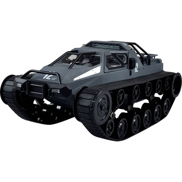Amewi Grå, Blå 1:12 RC modellbil Elektrisk Kedje-driftfordon RtR 2,4 GHz inkl. batteri & laddare