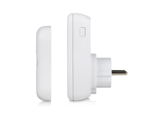 Byron DBY-22313, Hvit, 80 dB, Hjem, Kontor, IP44, Plast, Digitalt