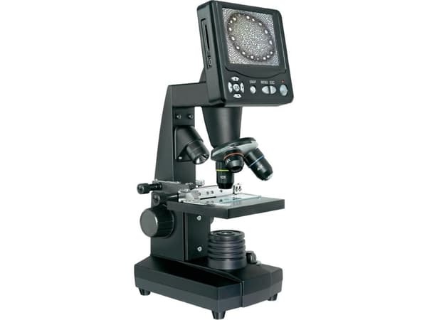 Bresser Optics 5201000, Optinen mikroskooppi, musta, alumiinia, muovia, 2000x, 50x, -500x