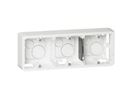 Underlag för mosaik 8m horisontell 40mm vit