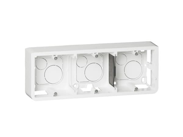 Underlag för mosaik 8m horisontell 40mm vit