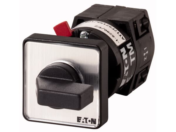 Eaton TM-1-8291/EZ, Vippströmställare, 2P, Svart, Vit, IP65, 30 mm, 30 mm