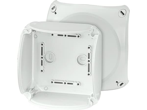 Hensel KF 0600 H, Polykarbonat (PC), Grå, IP66, IP67, IP69, 130 mm, 77 mm, 130 mm
