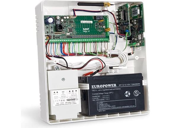 Satel kontrollpanel VERSA, huvudkort, knappsats, hölje