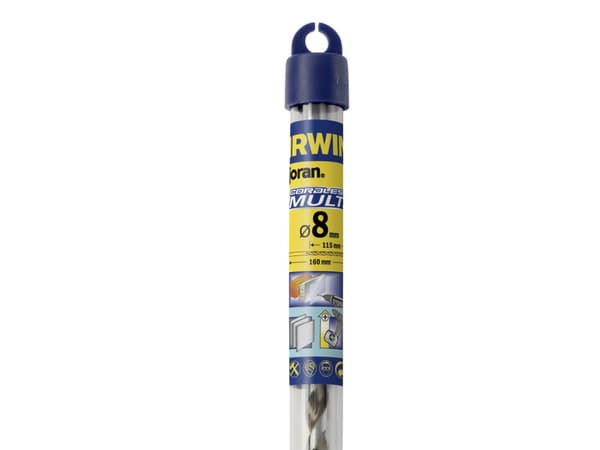 IRWIN 10501934, Borr, Spiralborrkona, 1 cm, 140 mm, Tegel, Glas, Lättbetong, Marmor, Metallplåt, Trä, 1 cm