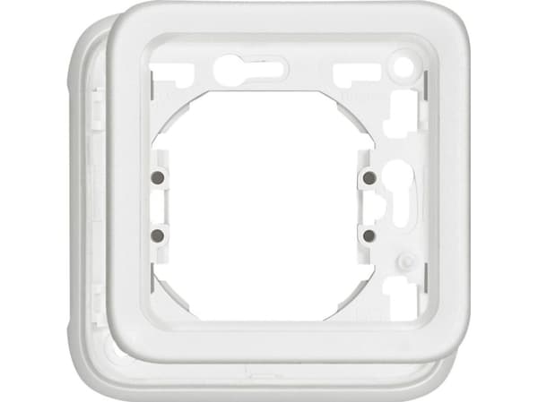 Legrand PLEXO55 Single antibacterial white frame (070792)