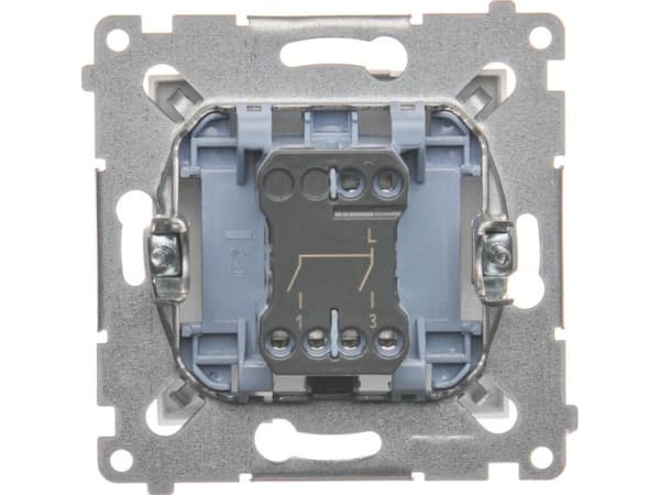 Kontakt-Simon DW5A.01/11, Muovi, Valkoinen, IP20, IP44, 250 V, 16 A, 75 mm