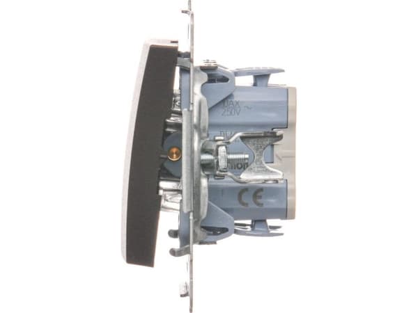 Kontakt-Simon DW1.01/46, Plast, brons, IP20, IP44, 250 V, 10 A, 75 mm