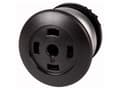 Pikkukuva 4 / 5: Eaton M22-DP-S-X, Painikekytkin, Musta, IP66, IP67, IP69, 36,5 mm, 36,5 mm, -25 - 70 °C