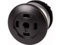 Pikkukuva 2 / 5: Eaton M22-DP-S-X, Painikekytkin, Musta, IP66, IP67, IP69, 36,5 mm, 36,5 mm, -25 - 70 °C