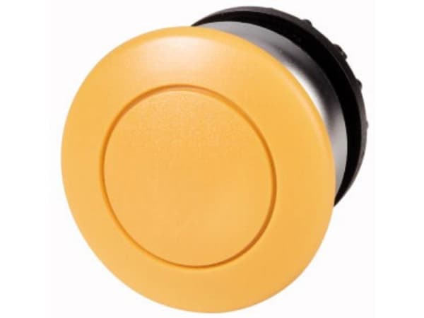 Eaton M22-DP-Y, Pushbutton switch, Gul, IP66, IP67, IP69, 36,5 mm, 36,5 mm, -25 - 70 ° C
