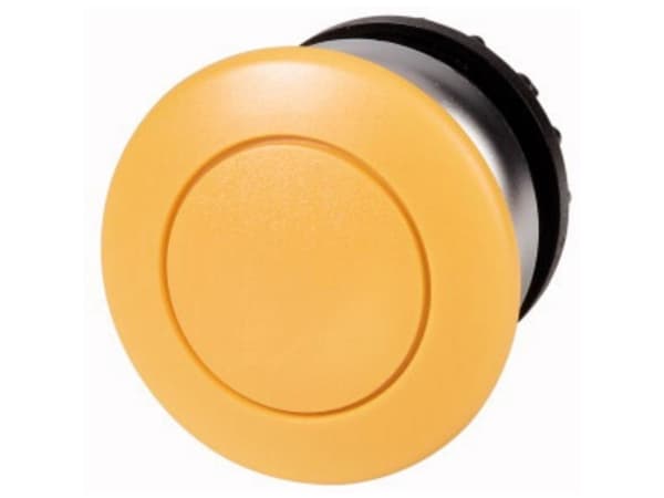 Eaton M22-DP-Y, Pushbutton switch, Gul, IP66, IP67, IP69, 36,5 mm, 36,5 mm, -25 - 70 ° C