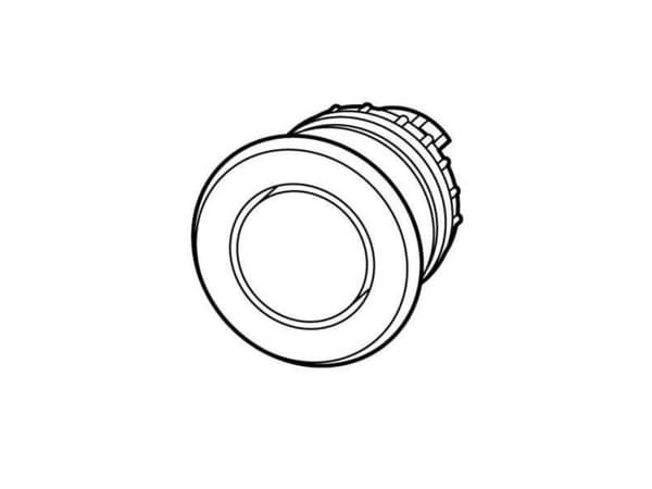 Eaton M22-DP-Y, Pushbutton switch, Gul, IP66, IP67, IP69, 36,5 mm, 36,5 mm, -25 - 70 ° C