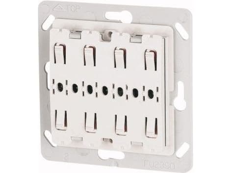 Eaton CTAA-01/04-LED, Knapp, Vit, Plast, 55 mm, 55 mm