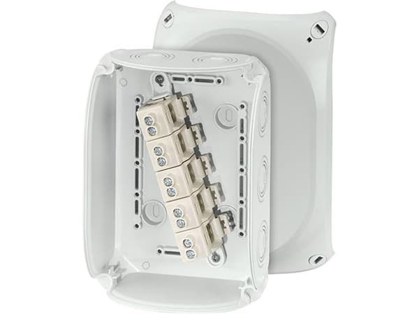 Hensel KF 2525 G, Polykarbonat, Grå, IP66, IP67, IP69, 205 mm, 112 mm, 255 mm