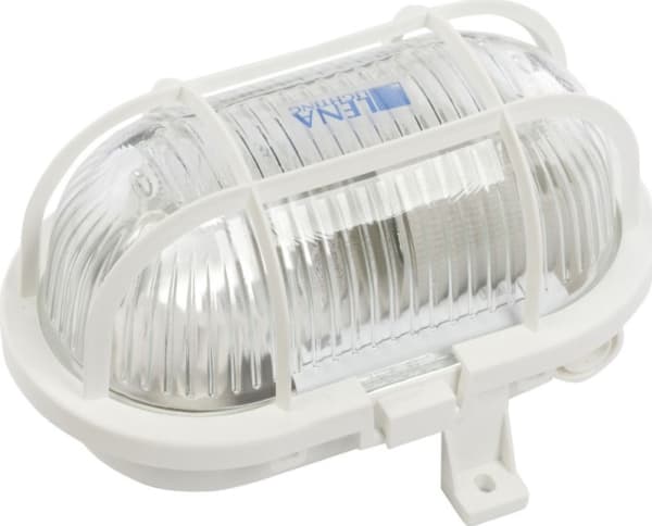 Kanalarmatur OVAL 60 1x42W E27 IIcl. 230V IP44 vit 302015/EU