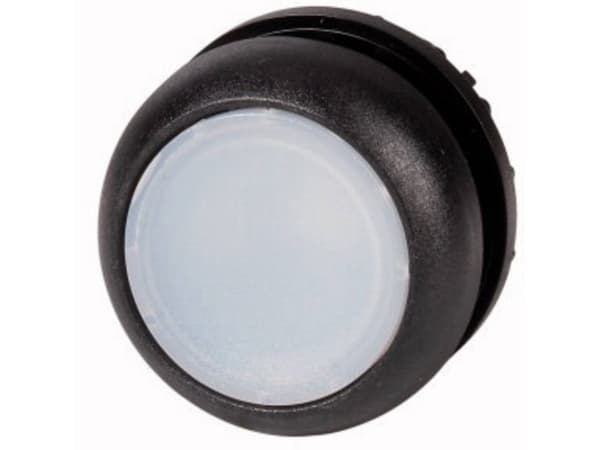 Eaton M22S-DL-W, Pushbutton switch, Svart, Vit, IP66, IP67, IP69, 29,7 mm, 29,7 mm, -25 - 70 ° C