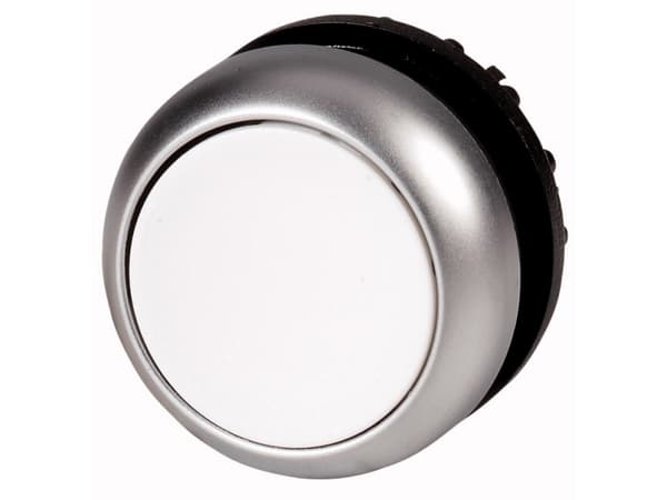 Eaton M22-DR-W, Tryckknappsbrytare, Svart, Metallisk, Vit, IP66, IP67, IP69, 29,7 mm, 29,7 mm, -25 - 70 ° C