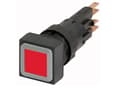 Miniatyrbild 2 av 5: Eaton Q18LT-RT/WB, Tryckknappsbrytare, Svart, Röd, IP65, 18 mm, 60 mm, 18 mm