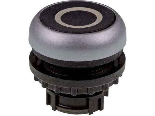 Eaton M22-D-S-X0, Tryckknappsbrytare, Svart, Metallisk, IP66, IP67, IP69, 29,7 mm, 29,7 mm, -25 - 70 ° C