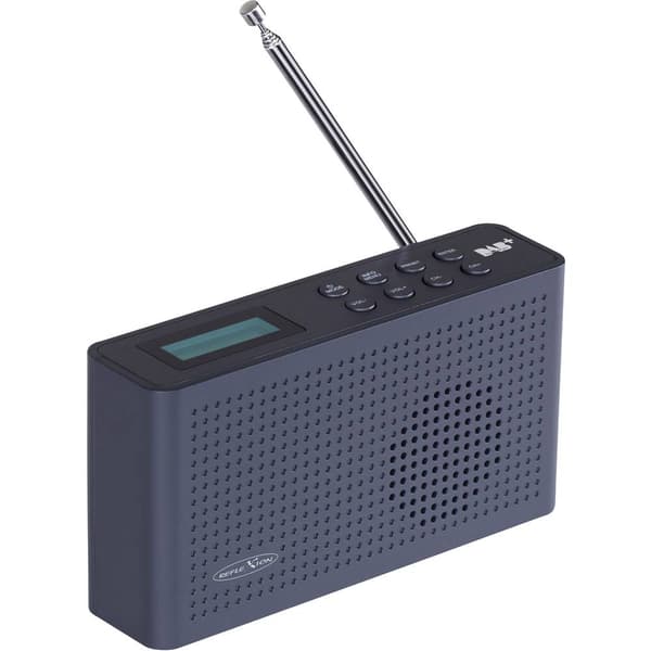 Bordsradio Reflexion DAB+, DAB, FM Touch-knappar Svart