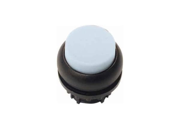 Eaton M22-DLH-W, Tryckknappsbrytare, Svart, Metallisk, Vit, IP66, IP67, IP69, 29,7 mm, 29,7 mm, -25 - 70 ° C