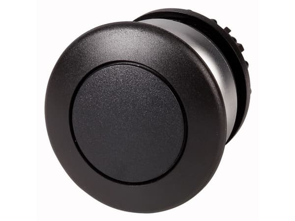 Eaton M22-DRP-S, Pushbutton switch, Svart, IP66, IP67, IP69, 36,5 mm, 36,5 mm, -25 - 70 ° C