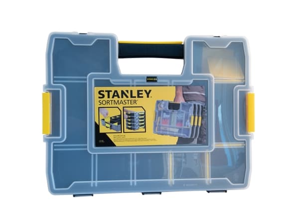 Stanley 1-97-483, Säilytyslaatikko, Nailon, Musta, Läpinäkyvä, Keltainen, 67 mm, 375 mm, 292 mm