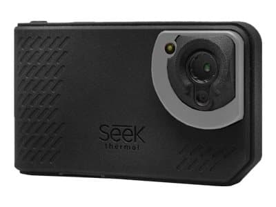 Seek Shot - Värme- och visuell ljuskamerakombo - 0.032 MP - blixt 4 GB - Wireless LAN Svart, Grå