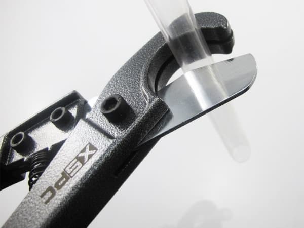XSPC 5060175585981, Slangskärare, 2,5 cm, Gjuten aluminium, Stål, Gjuten aluminium, Svart